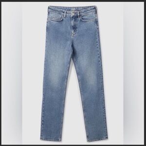 𝙲𝙾𝚂 Blue Slim Button Jeans Classic Style 29x32